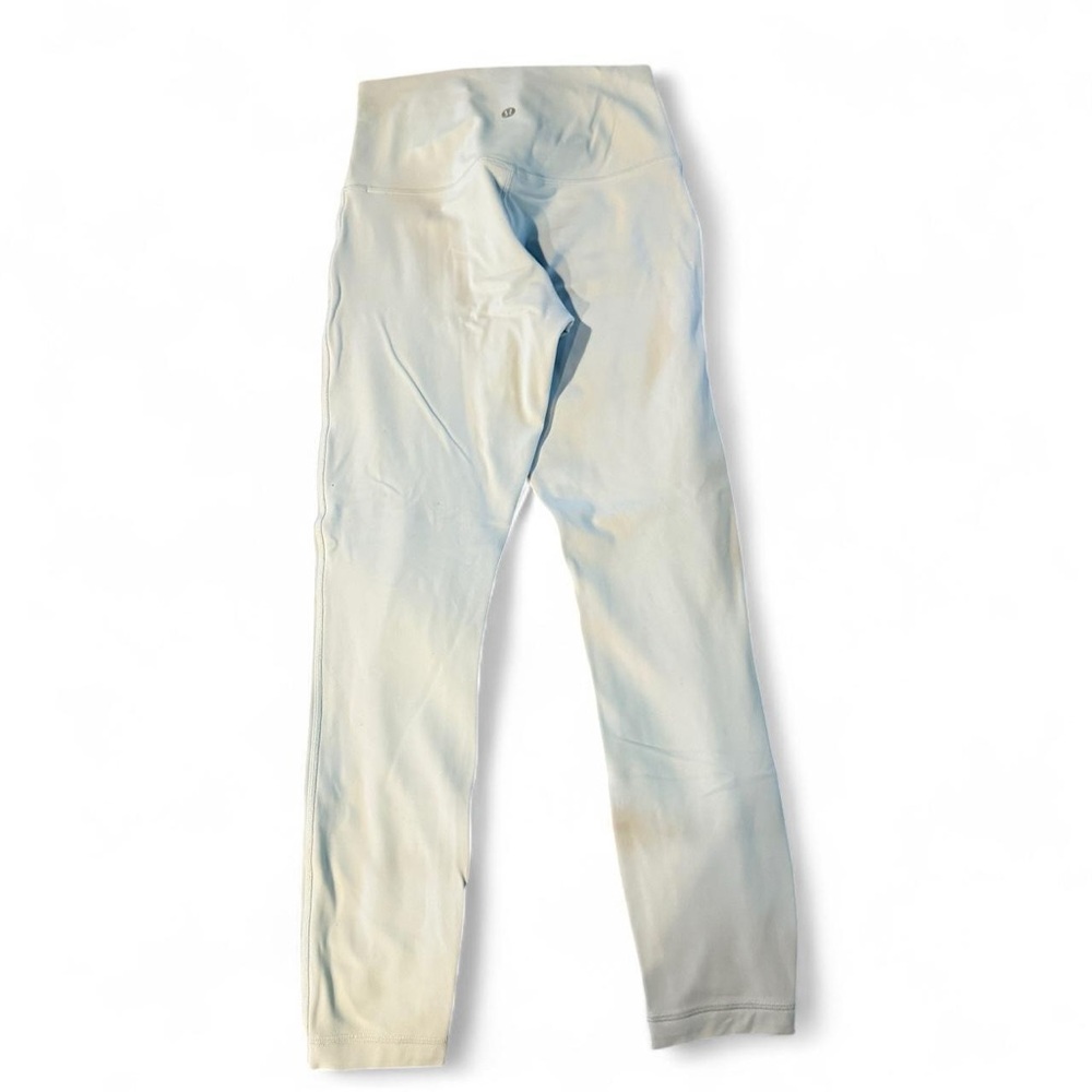 Light Blue Lululemon High-Waisted Leggings